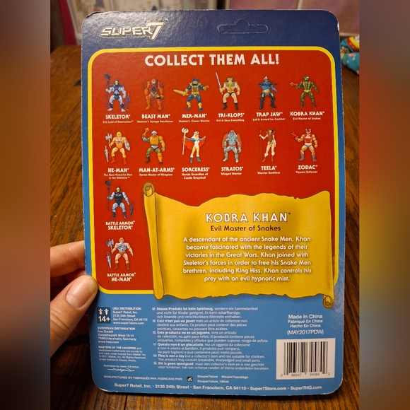 Masters of the Universe Kobra Khan Super7 - Picture 2 of 2